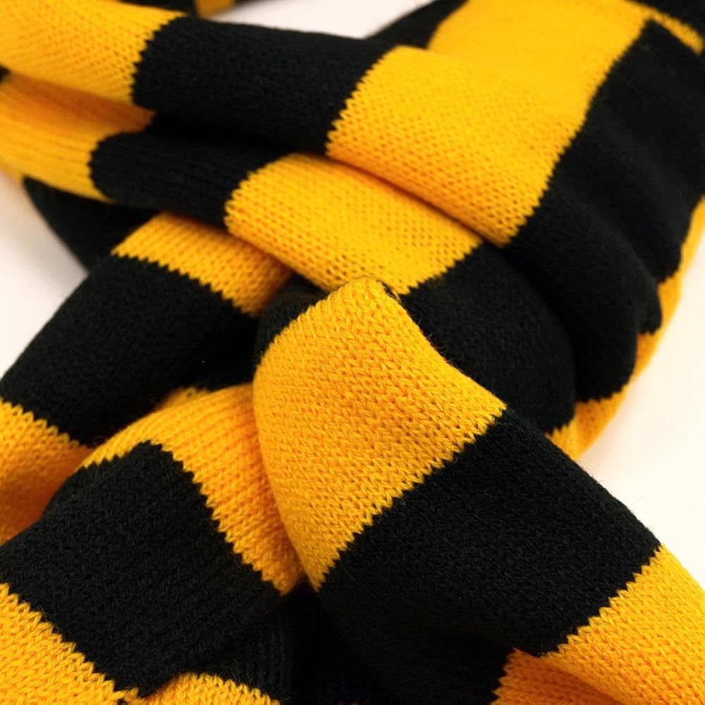 【中古】Y-3 KNIT SCARF イエロー Aurora Scarf Kit (#99-026) - Sanjo Silk Ltd